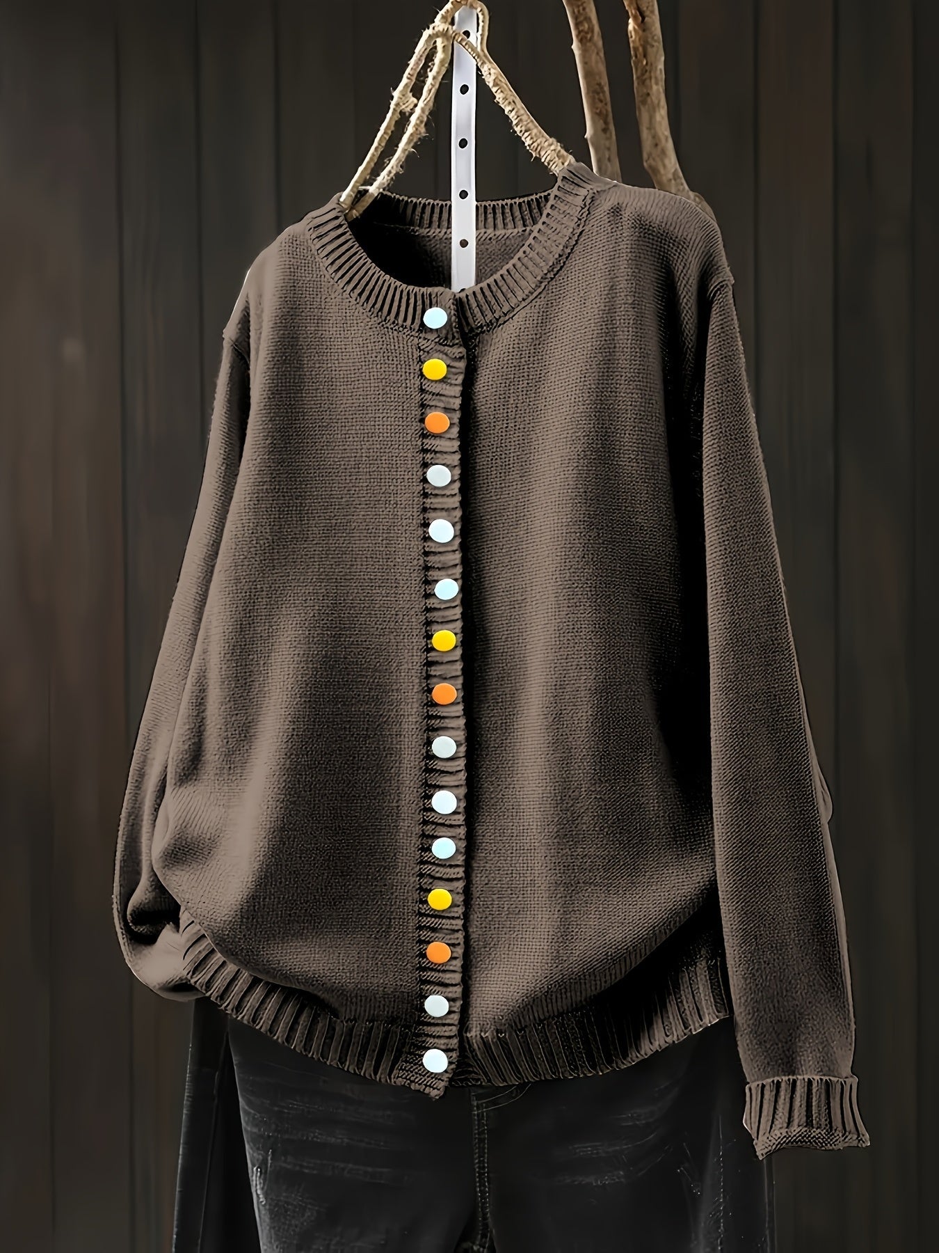 Elira™ | Komfortabel og Stilfuld Cardigan