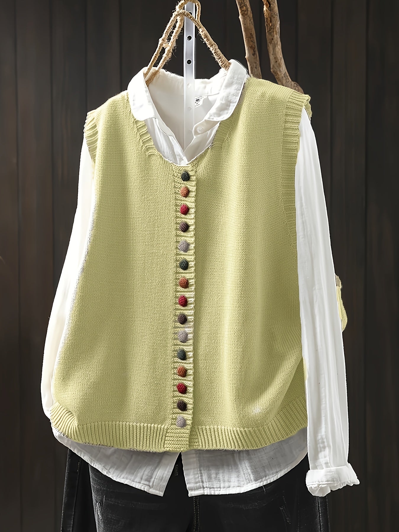Elira™ | Strikket vest
