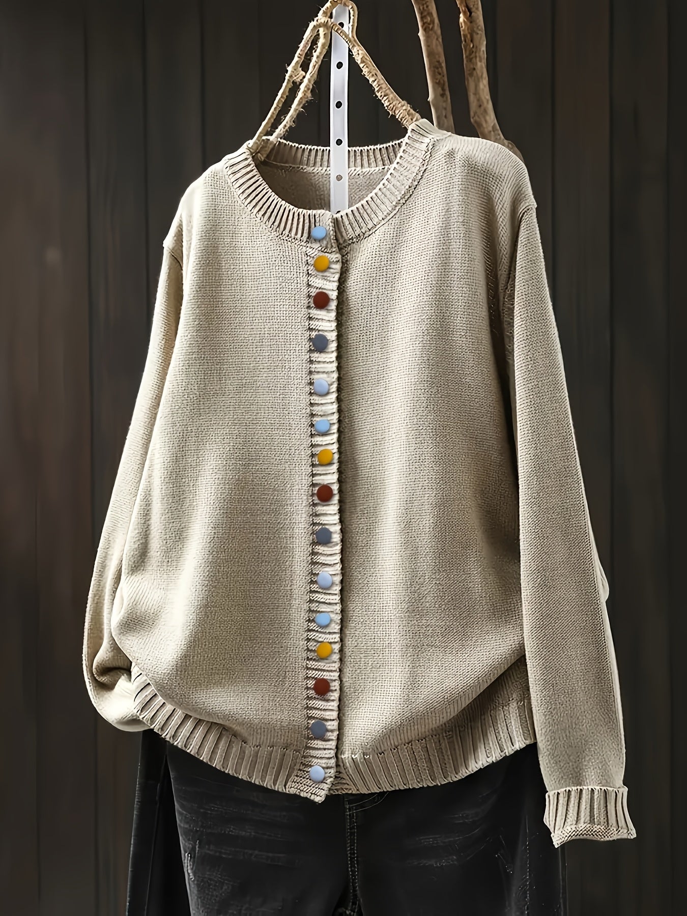 Elira™ | Komfortabel og Stilfuld Cardigan