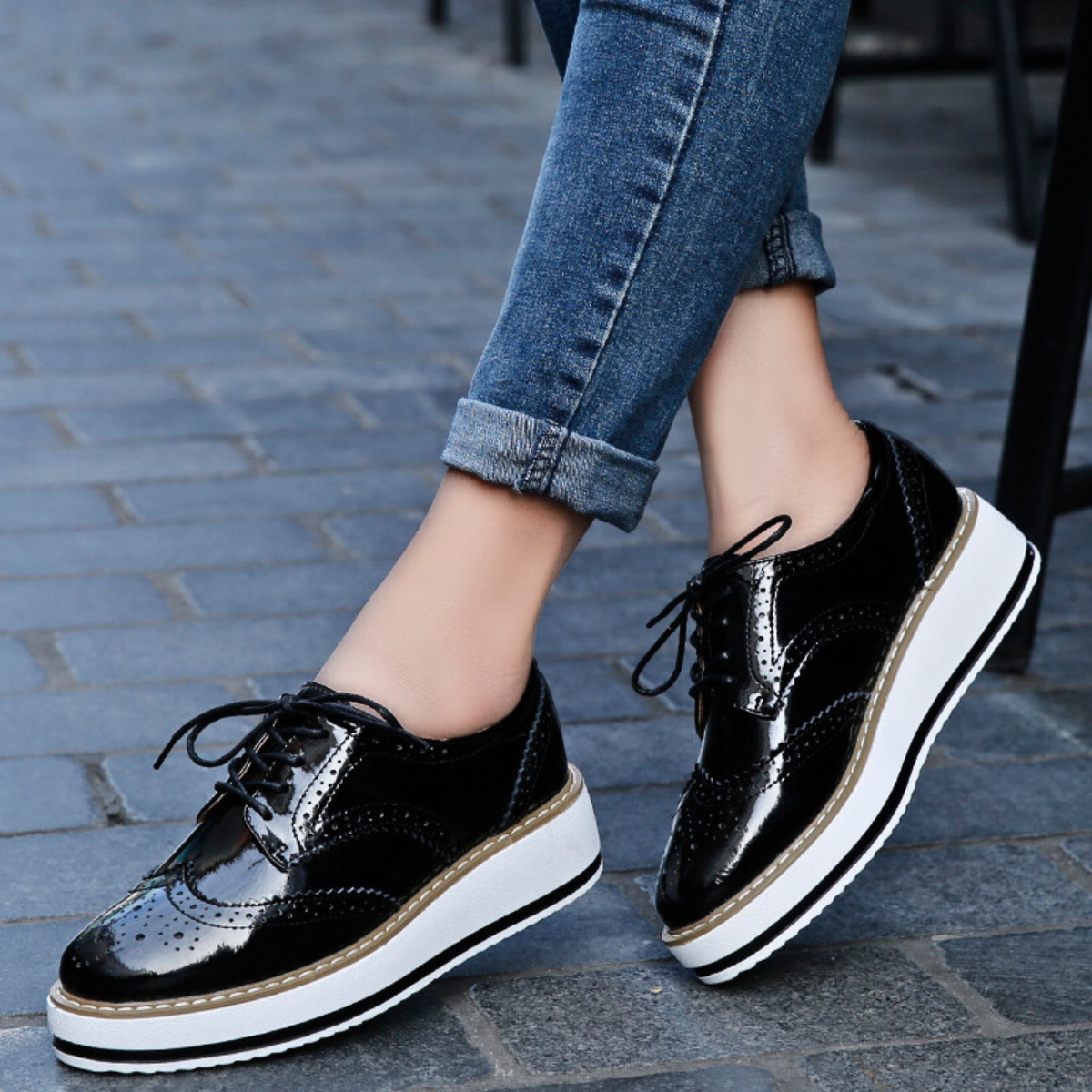 Audfrid | Stylish Platform Heels