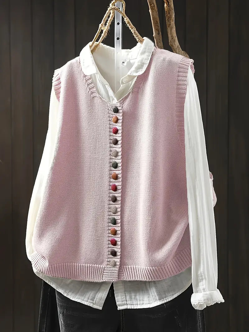 Elira™ | Strikket vest