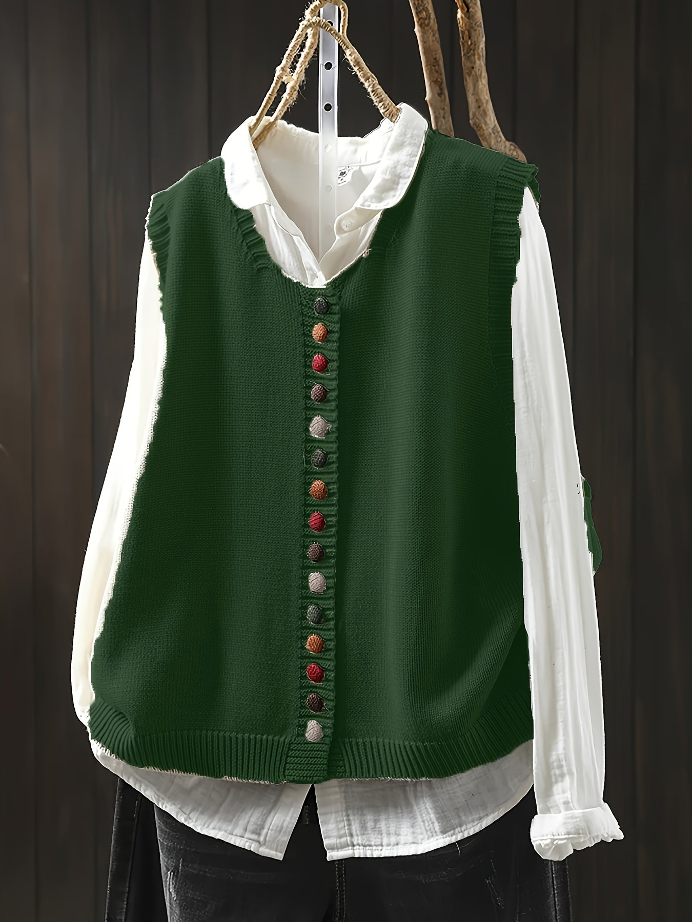 Elira™ | Strikket vest