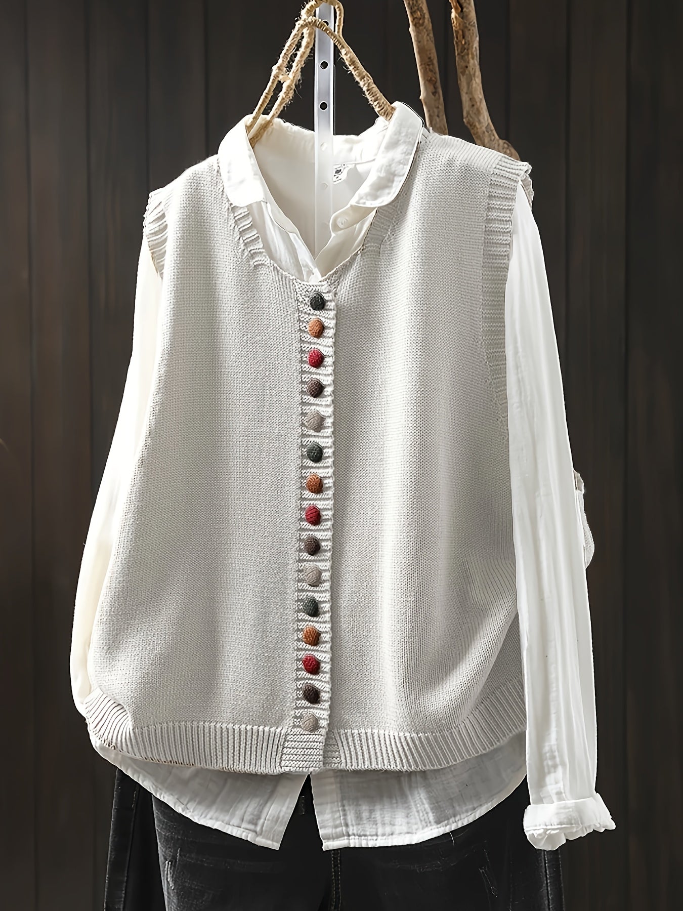Elira™ | Strikket vest