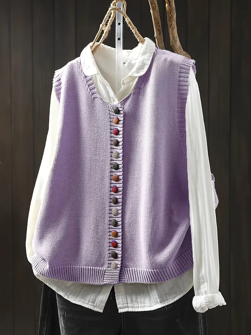 Elira™ | Strikket vest