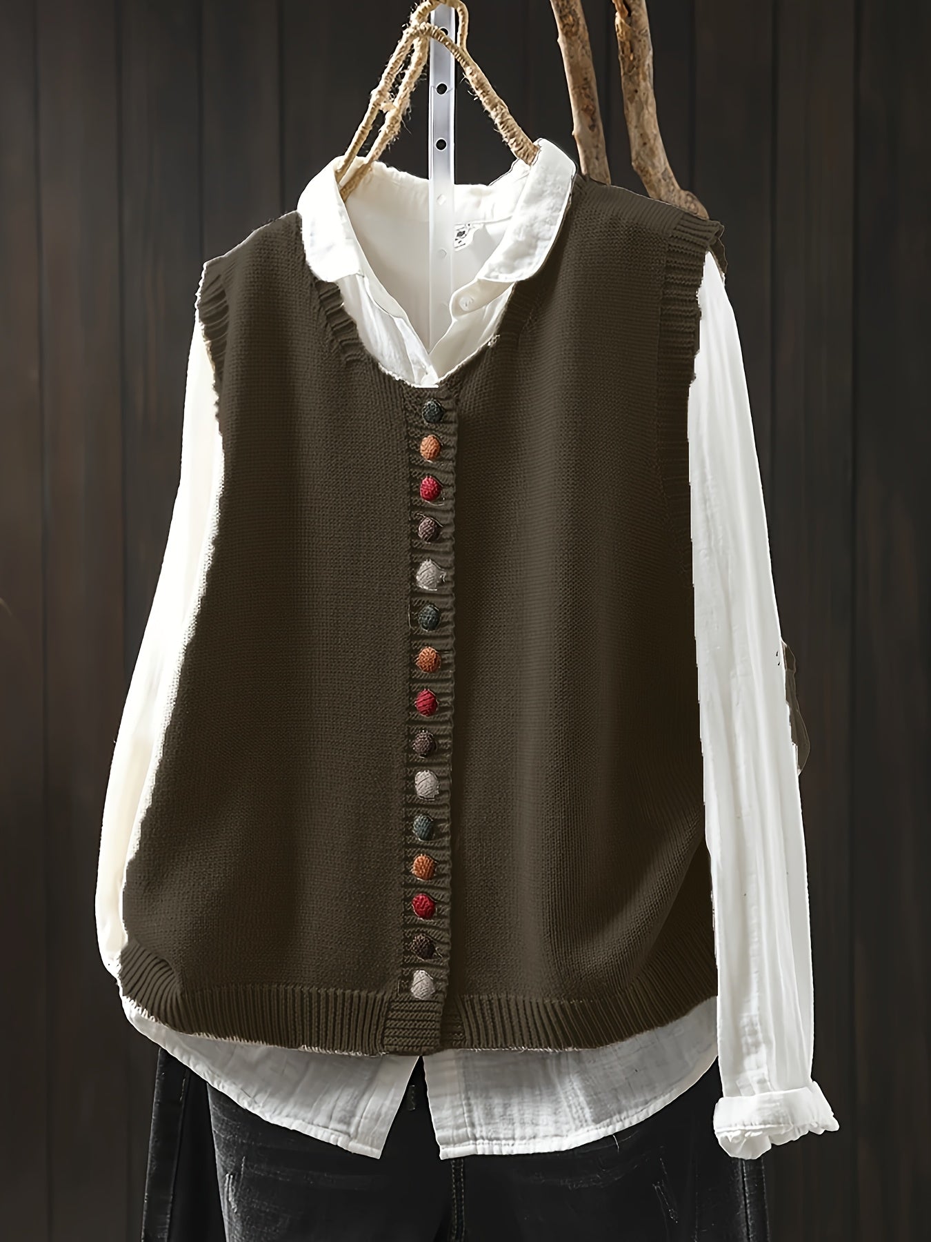 Elira™ | Strikket vest