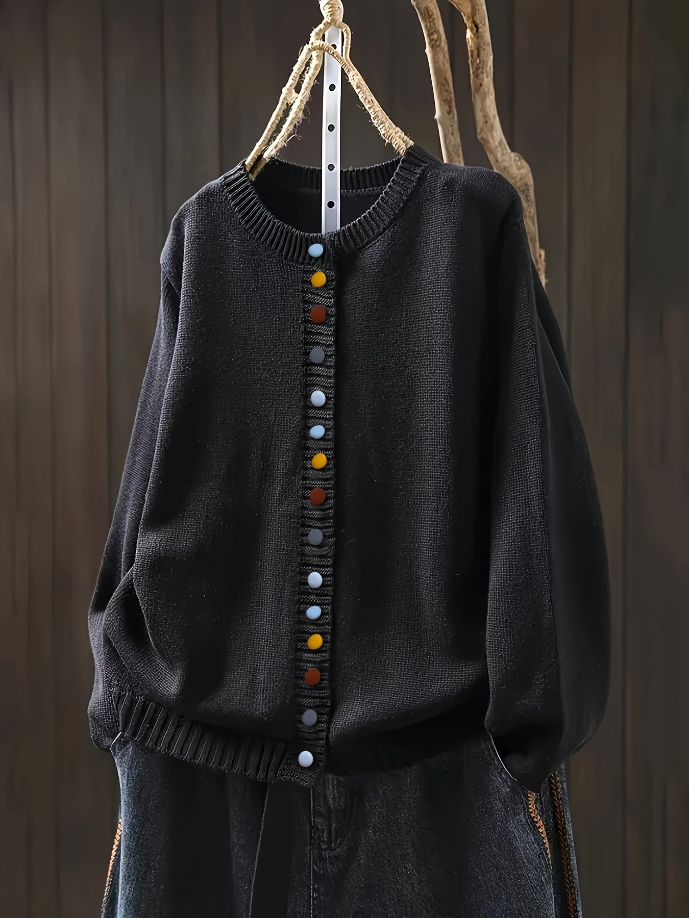 Elira™ | Komfortabel og Stilfuld Cardigan